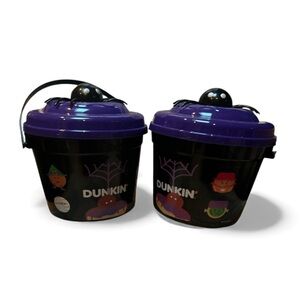 Halloween Kids Toy Buckets - Black and Purple
